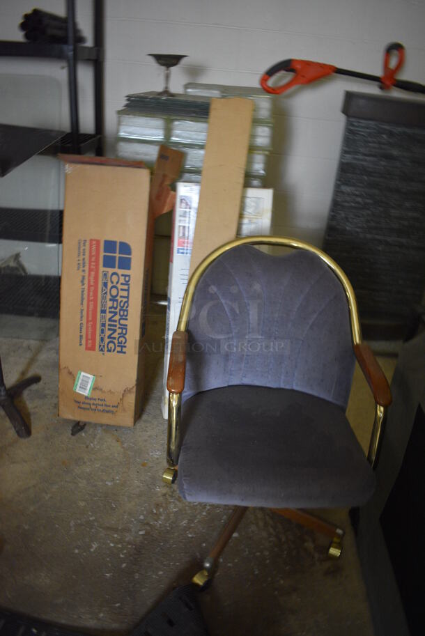 ALL ONE MONEY! Lot of Various Items Including Table, Bench, Chair, Weedwhacker and Bicycle. BUYER MUST REMOVE. (basement) - Image 4 of 8