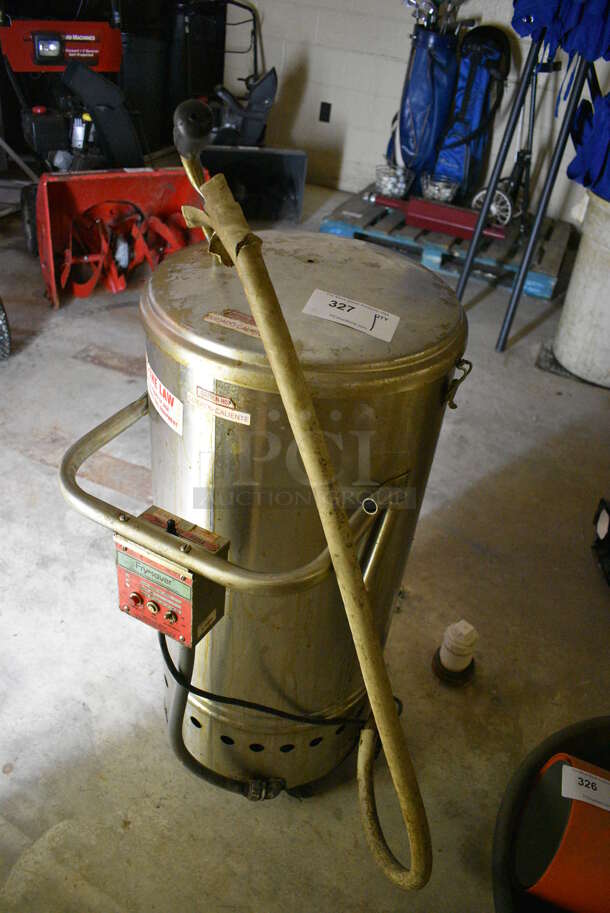 Fry-saver Model F-150 Metal Commercial Oil Filtration System. For Parts. 115 Volts, 1 Phase. 17x21x40. (basement) - Image 2 of 5