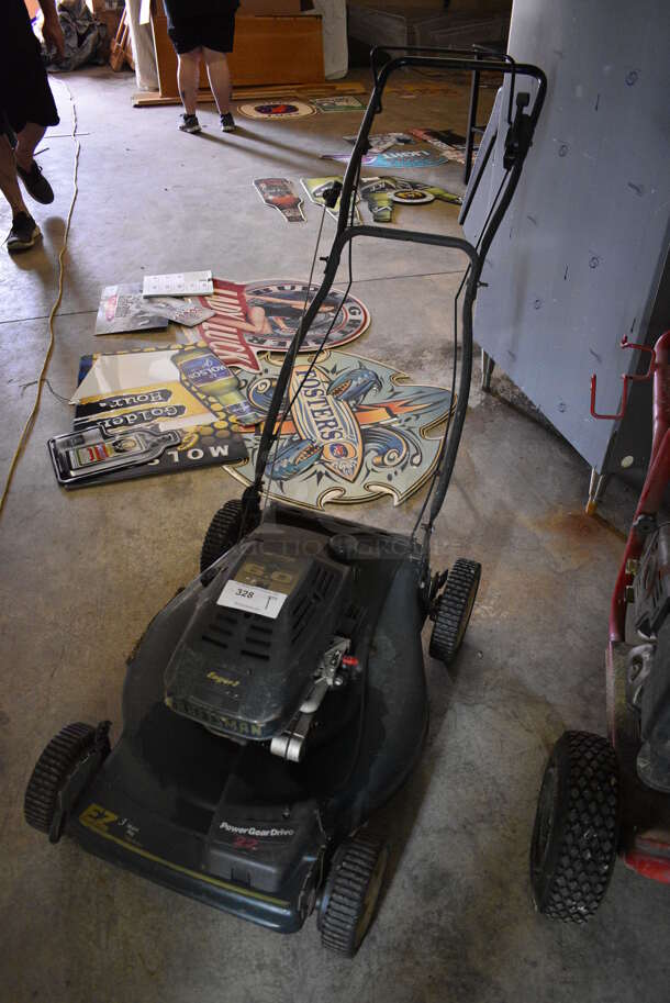 Sears Model 376290 Metal One Pull Start Push Lawnmower. Working Condition Is Unknown. 23x34x41. (basement) - Image 2 of 5