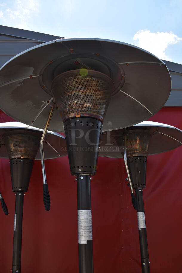 Hampton Bay Model HD10 Metal Floor Style Propane Gas Powered Outdoor Patio Heater. 38,200 BTU. 32x32x94 - Image 3 of 5