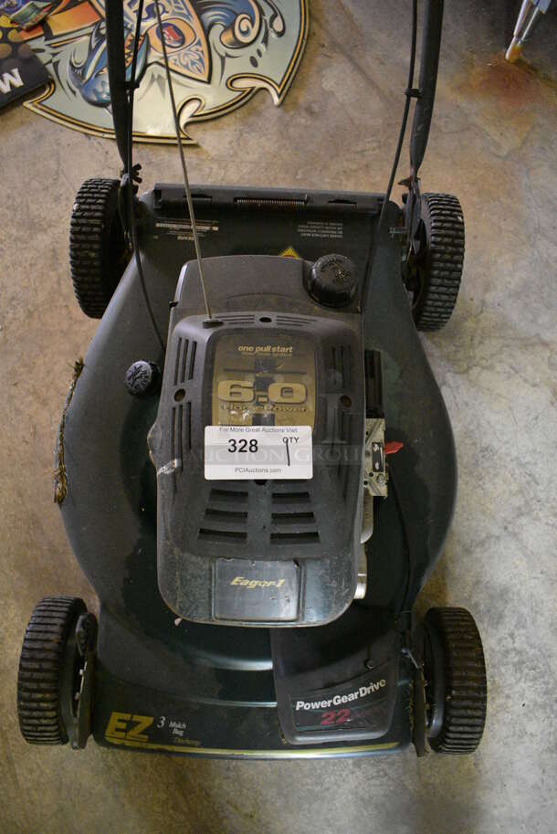 Sears Model 376290 Metal One Pull Start Push Lawnmower. Working Condition Is Unknown. 23x34x41. (basement) - Image 3 of 5