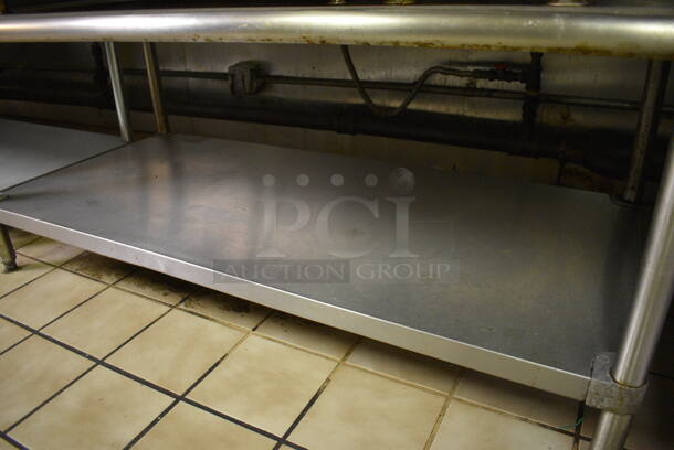 Stainless Steel Equipment Stand w/ Under Shelf. 60x30x26. (kitchen) - Image 3 of 4
