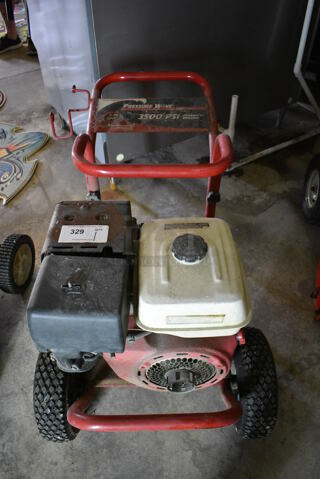 DeVilbise 3540SCHP Metal Pressure Wave 3500 PSI Pressure Washer. Working Condition Is Unknown. 24x42x25. (basement)