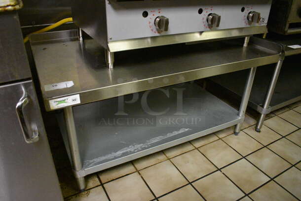 Regency Stainless Steel Equipment Stand w/ Under Shelf. 48x30x25.5. (kitchen)