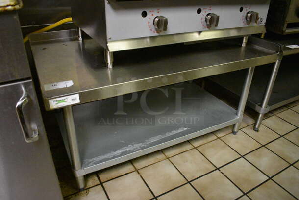 Regency Stainless Steel Equipment Stand w/ Under Shelf. 48x30x25.5. (kitchen) - Image 1 of 4