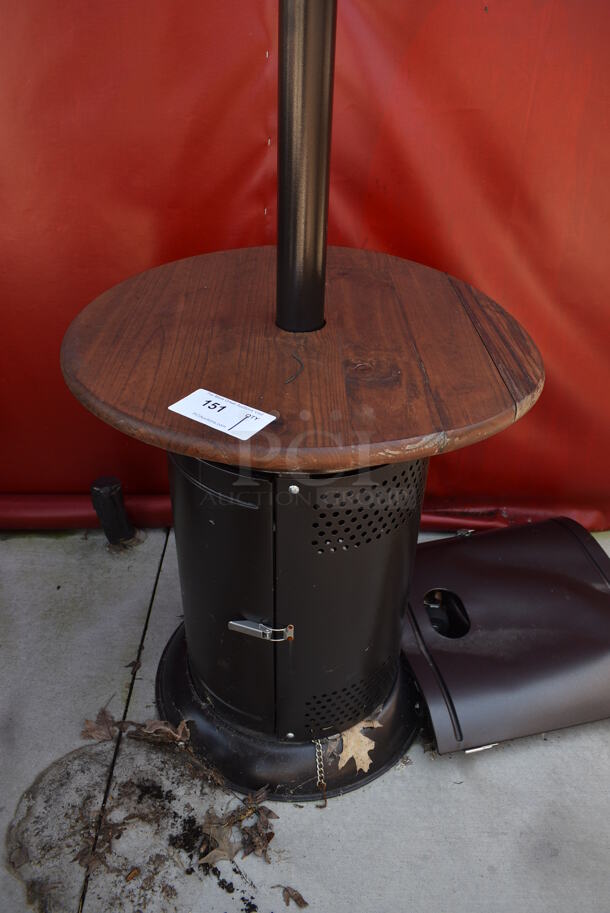 Hampton Bay Model HD10 Metal Floor Style Propane Gas Powered Outdoor Patio Heater. 38,200 BTU. 32x32x94 - Image 3 of 7