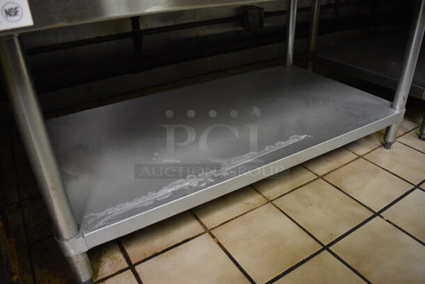 Regency Stainless Steel Equipment Stand w/ Under Shelf. 48x30x25.5. (kitchen) - Image 2 of 4