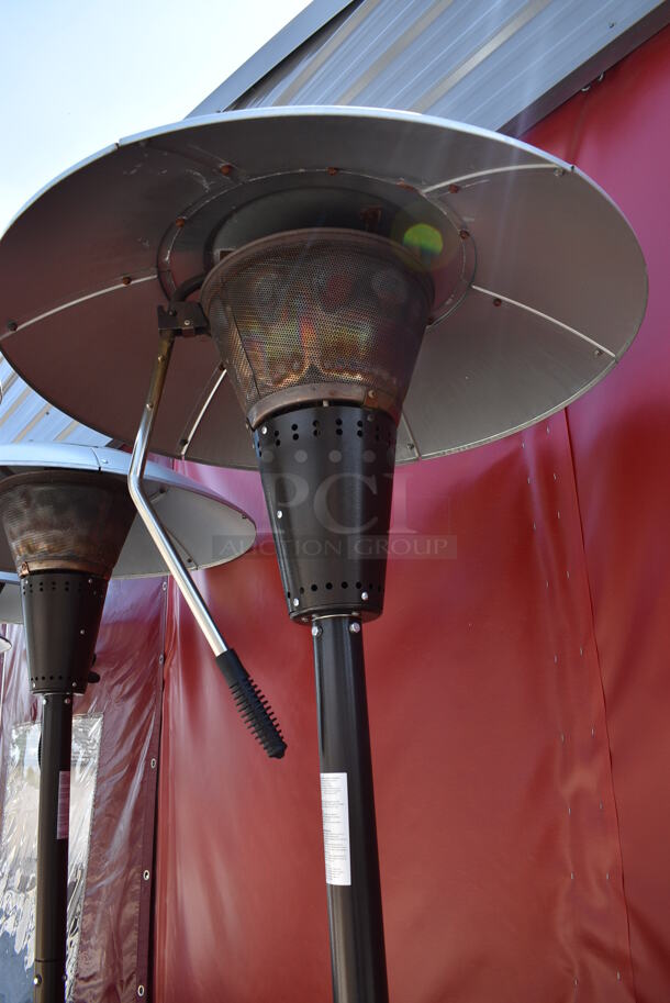 Hampton Bay Model HD10 Metal Floor Style Propane Gas Powered Outdoor Patio Heater. 38,200 BTU. 32x32x94 - Image 4 of 7