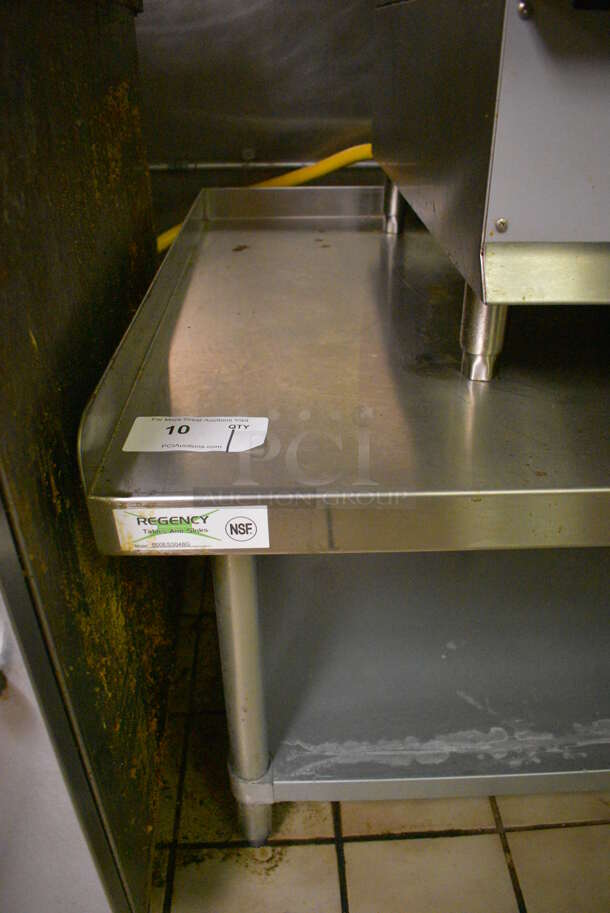 Regency Stainless Steel Equipment Stand w/ Under Shelf. 48x30x25.5. (kitchen) - Image 3 of 4