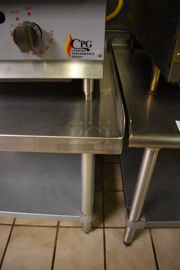 Regency Stainless Steel Equipment Stand w/ Under Shelf. 48x30x25.5. (kitchen) - Image 4 of 4