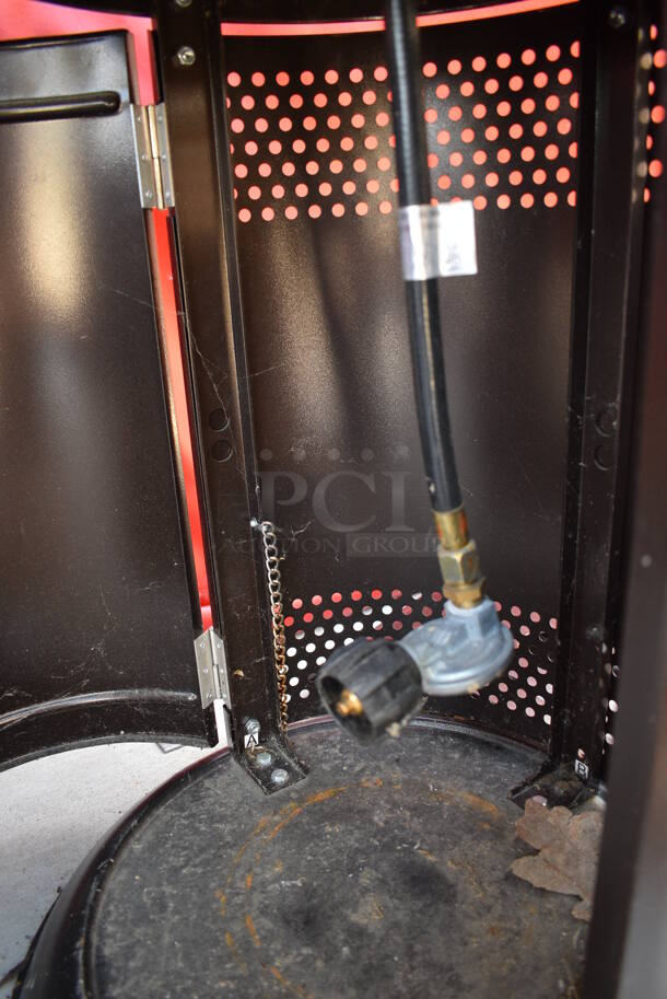 Hampton Bay Model HD10 Metal Floor Style Propane Gas Powered Outdoor Patio Heater. 38,200 BTU. 32x32x94 - Image 7 of 7