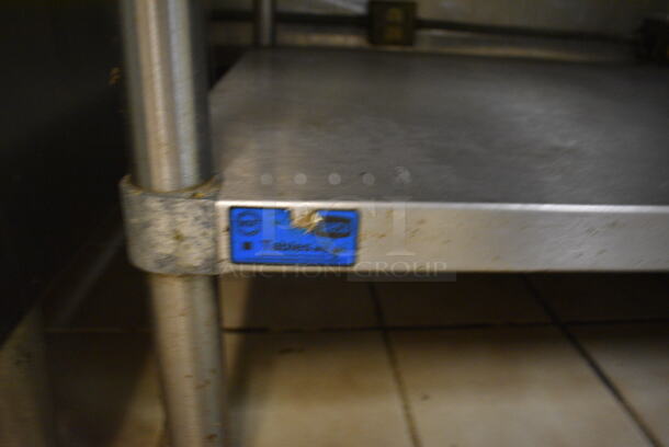 Stainless Steel Table w/ Under Shelf. 48x36x34. (kitchen) - Image 7 of 7