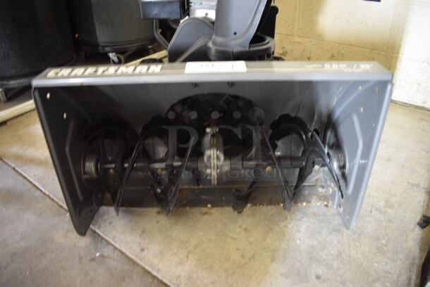 Craftsman 5.5 HP Metal Snow Thrower. Working Condition Is Unknown. 24x45x39. (basement) - Image 4 of 6