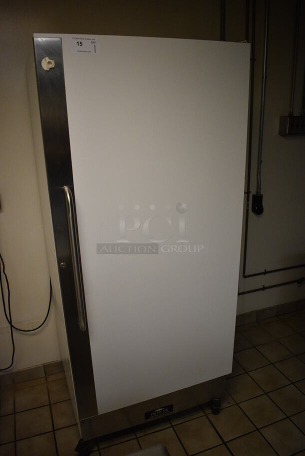 Arctic Air Model F22CW12 Metal Commercial Single Door Reach In Freezer on Commercial Casters. 115 Volts, 1 Phase. 32x30x74.5. Tested and Working! (kitchen) - Image 3 of 7