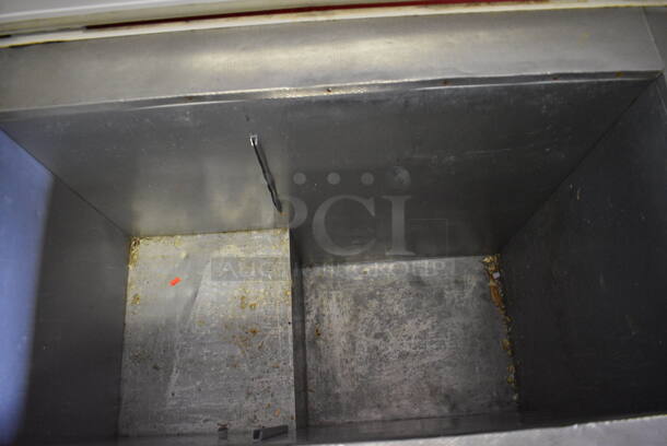 Kelvinator Metal Chest Freezer. BUYER MUST REMOVE. 39x22x36. (basement) - Image 5 of 6