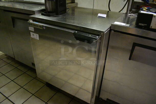 Beverage Air Model UCF27A-24 Stainless Steel Commercial Single Door Undercounter Freezer on Commercial Casters. 115 Volts, 1 Phase. 27x30.5x34.5. Tested and Working! (kitchen) - Image 2 of 7