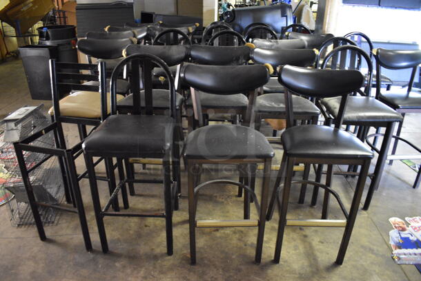 ALL ONE MONEY! Lot of 29 Various Bar Height Chairs. BUYER MUST REMOVE. Includes 18x18x44. (basement) - Image 1 of 3