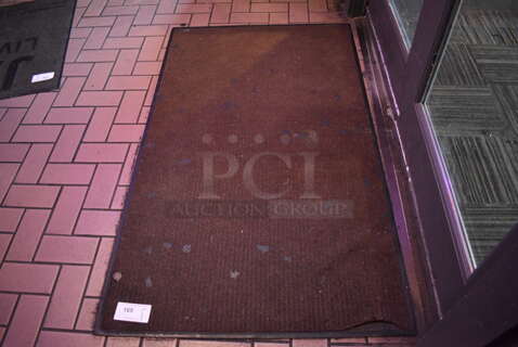 Brown Floor Mat. 60x36. (vestibule)