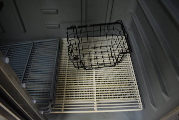 Delfield Model GM 4757 Stainless Steel Commercial 2 Door Reach In Cooler Merchandiser. 115 Volts, 1 Phase. 51x33x80. Tested and Working! (kitchen) - Image 7 of 8