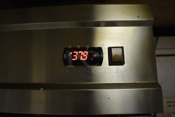 Avantco Model 178CFD1RR Stainless Steel Commercial Single Door Reach In Cooler on Commercial Casters. 115 Volts, 1 Phase. 29x32.5x83. Tested and Working! (kitchen) - Image 4 of 7