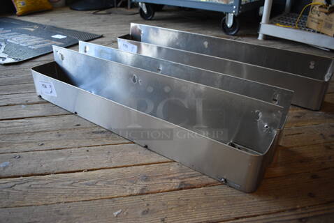 2 Stainless Steel Speedwells. 32x4x6.5. 2 Times Your Bid! (vestibule)