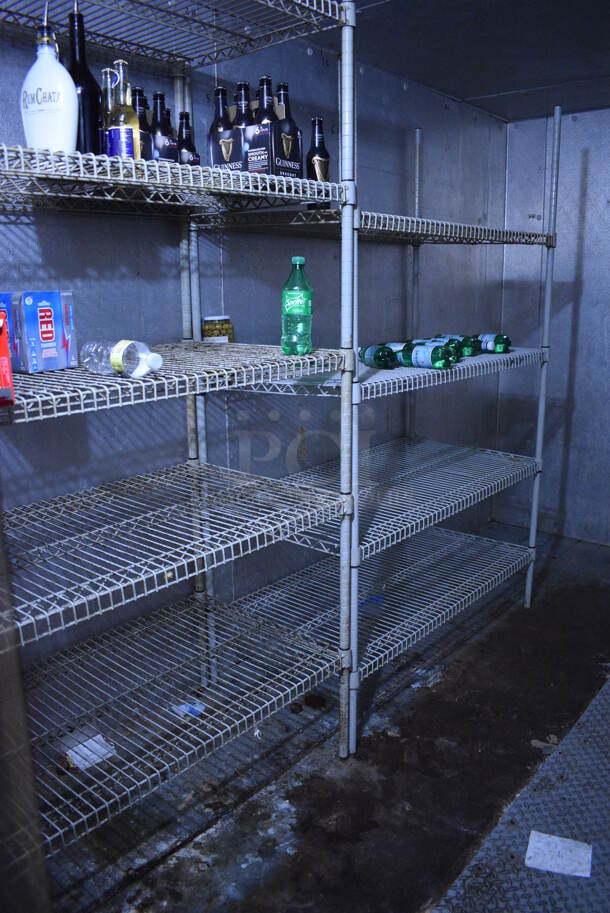 Hobart 11.5'x11.5'x7.5' Walk In Cooler Box w/ Floor, Condenser and Compressor (that is located on the roof). BUYER MUST REMOVE. (kitchen) - Image 6 of 12