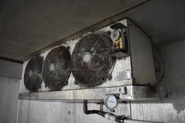 Hobart 11.5'x11.5'x7.5' Walk In Cooler Box w/ Floor, Condenser and Compressor (that is located on the roof). BUYER MUST REMOVE. (kitchen) - Image 9 of 12