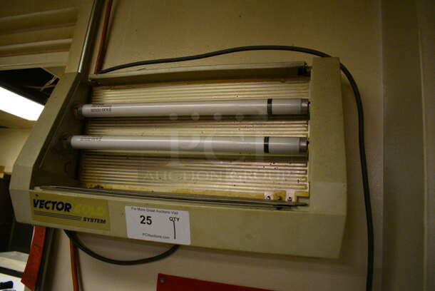 Vector Gold System Metal Wall Mount Bug Zapper. Item Was in Working Condition on Last Day of Business. 21.5x5x12. (kitchen) - Image 3 of 6