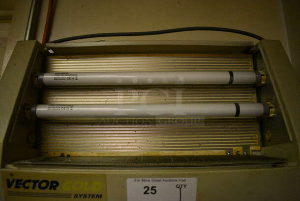 Vector Gold System Metal Wall Mount Bug Zapper. Item Was in Working Condition on Last Day of Business. 21.5x5x12. (kitchen) - Image 4 of 6