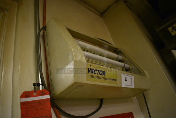 Vector Gold System Metal Wall Mount Bug Zapper. Item Was in Working Condition on Last Day of Business. 21.5x5x12. (kitchen) - Image 6 of 6