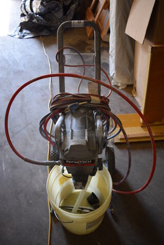 SprayTech Apex Series Model 1620 Metal Spray Painting Machine. 16x19x36. (basement)