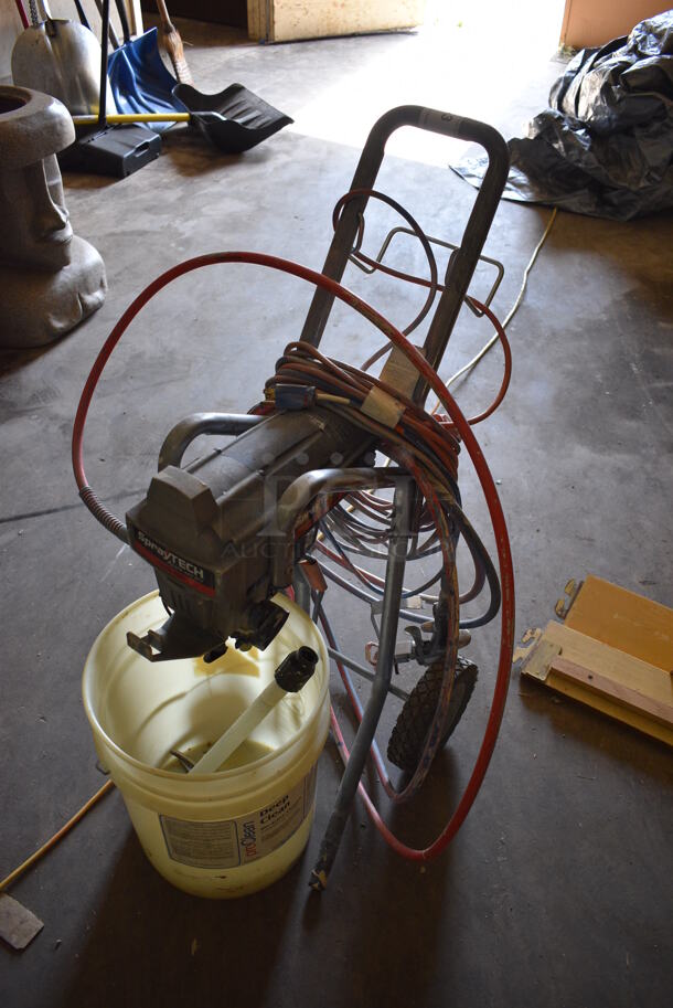 SprayTech Apex Series Model 1620 Metal Spray Painting Machine. 16x19x36. (basement) - Image 2 of 7