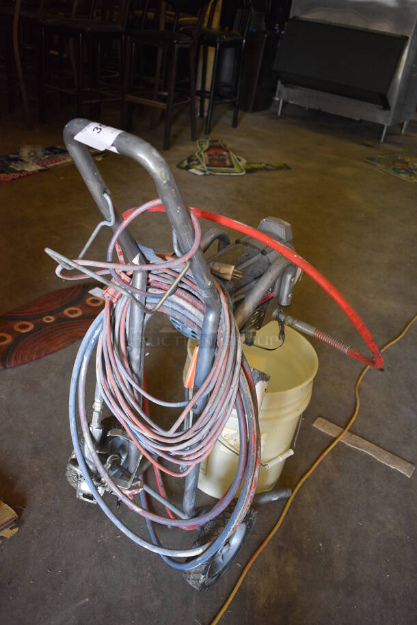 SprayTech Apex Series Model 1620 Metal Spray Painting Machine. 16x19x36. (basement) - Image 5 of 7