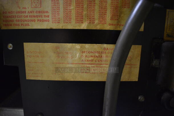 Amana Radarange Model RC/20SE Stainless Steel Commercial Countertop Microwave Oven. Item Was in Working Condition on Last Day of Business. 18x23x18. (kitchen) - Image 8 of 9