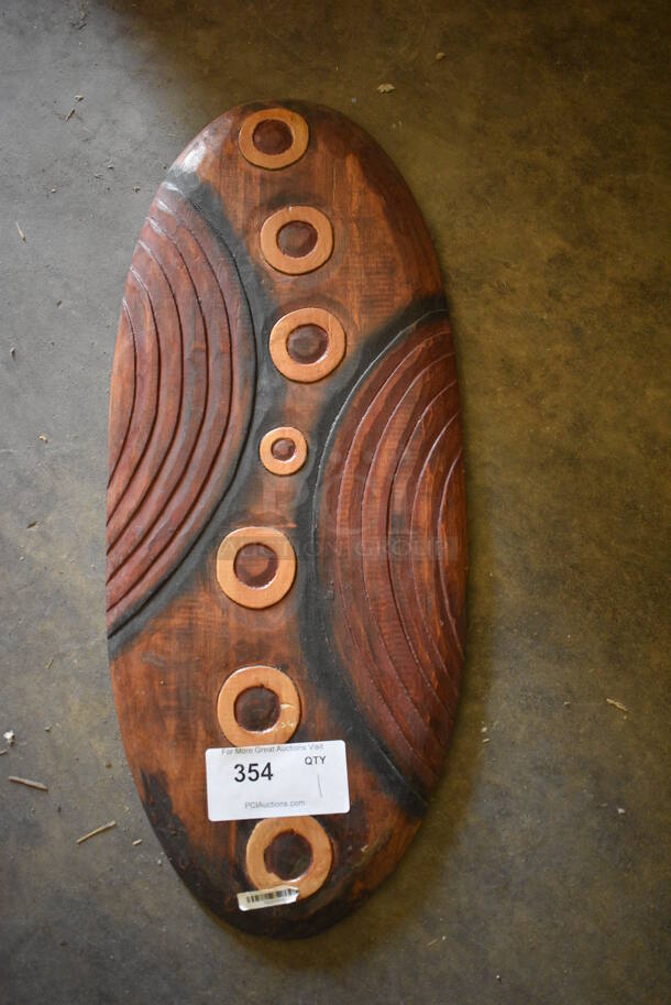 Wooden Sign. 11x0.5x28. (basement) - Image 1 of 3