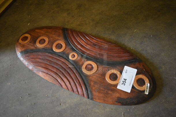 Wooden Sign. 11x0.5x28. (basement) - Image 3 of 3