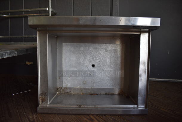 Stainless Steel Ice Bin w/ Cold Plate. 24x20x35. (vestibule) - Image 1 of 5