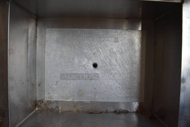 Stainless Steel Ice Bin w/ Cold Plate. 24x20x35. (vestibule) - Image 2 of 5