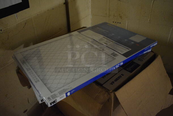 Pallet Lot of Filters. BUYER MUST REMOVE. Includes 16x25x1, 16x25x2. (basement) - Image 3 of 5