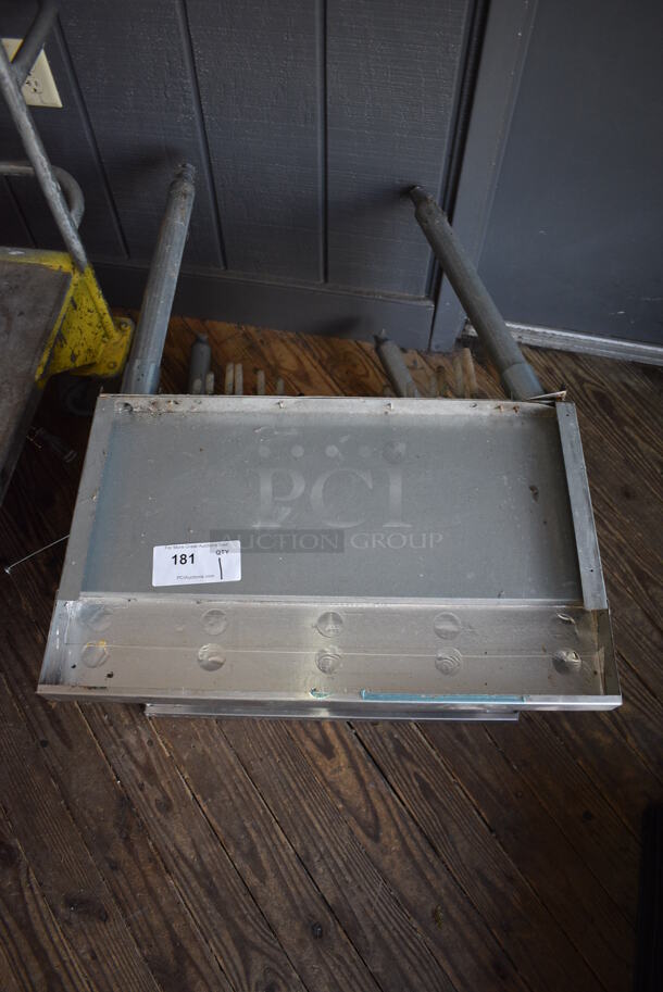 Stainless Steel Ice Bin w/ Cold Plate. 24x20x35. (vestibule) - Image 3 of 5