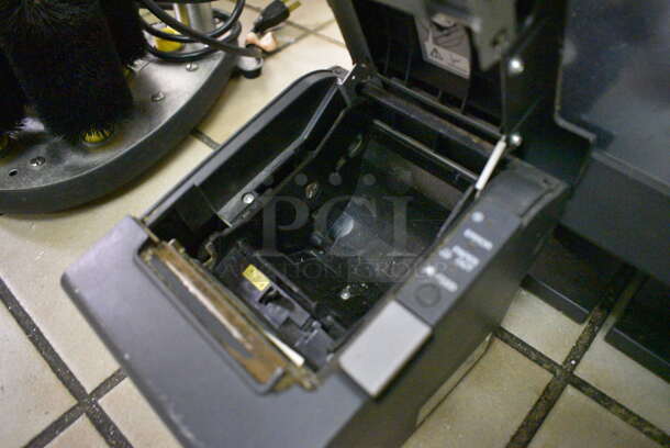 ALL ONE MONEY! Lot of NCR 15" POS Monitor and Epson Model M129H Receipt Printer. (kitchen) - Image 5 of 7