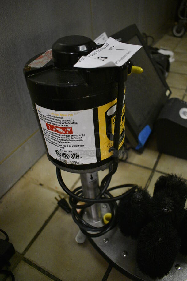 Glass Pro Metal Commercial Glass Washer. Item Was in Working Condition on Last Day of Business. 9x12x17. (kitchen) - Image 5 of 5