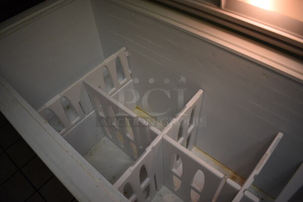 Frigidaire Chest Freezer. 73x28x35. Tested and Working! (kitchen) - Image 5 of 7
