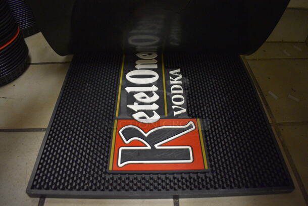 10 Various Bar Mats; Red Bull, 2 Jagermeister, Crown Royal, 4 Ciroc, Barcardi and KetelOne Vodka. Includes 16x16x0.5, 20.5x3x0.5. 10 Times Your Bid! (dishwasher area) - Image 7 of 7
