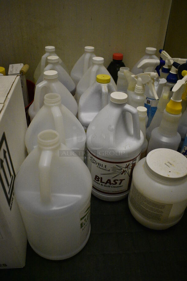 ALL ONE MONEY! Pallet Lot of Various Cleaning Products! (dishwasher area) - Image 3 of 7