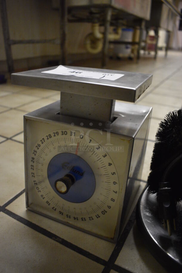 Edlund Metal Countertop Food Portioning Scale. 6.5x6.5x9. (dishwasher area) - Image 4 of 4