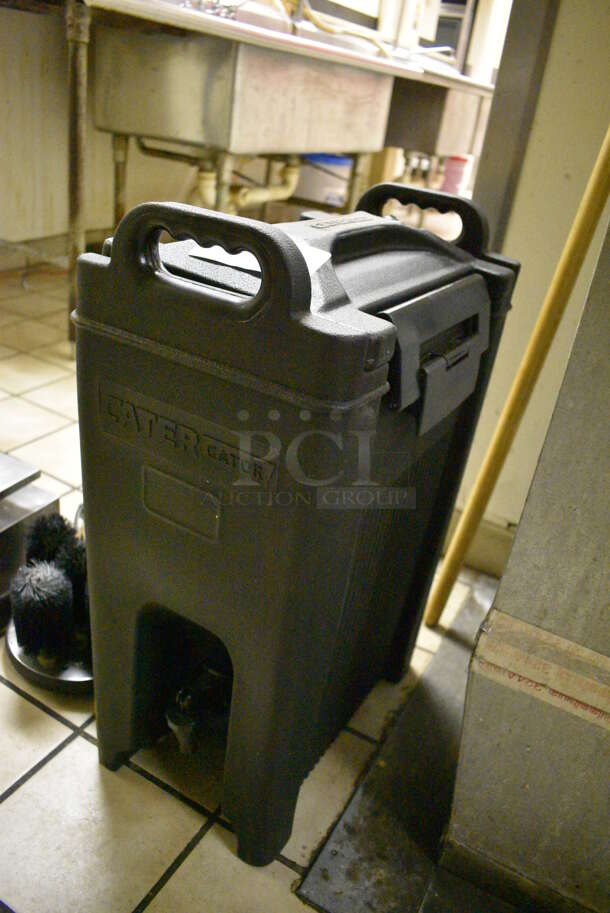 Cater Gator Model 215BEVDP5 Black Poly Insulated Beverage Holder Dispenser. 10x17x26. (dishwasher area) - Image 3 of 7