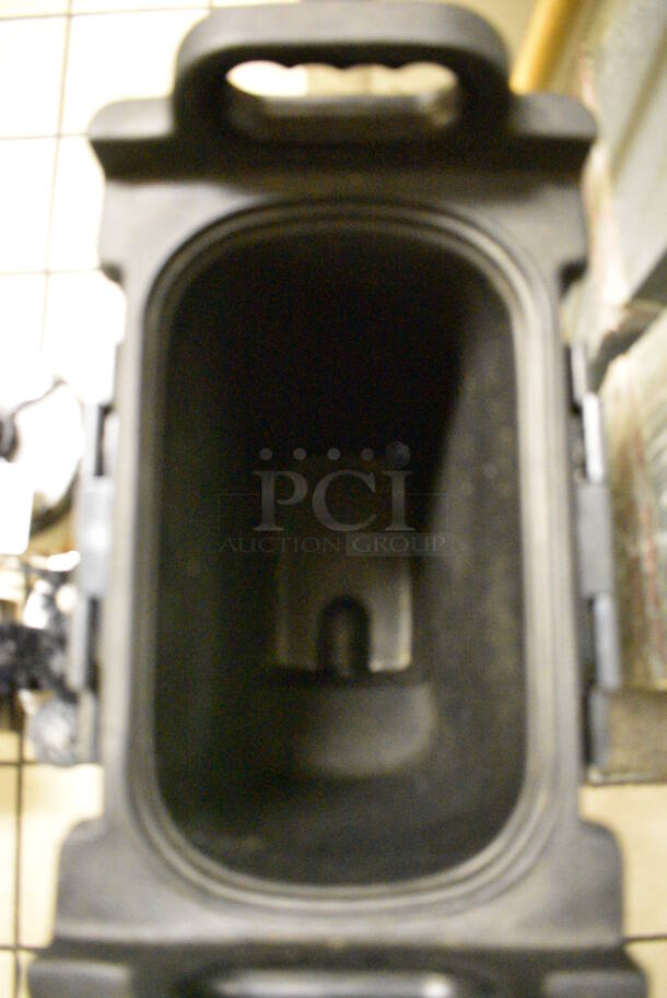 Cater Gator Model 215BEVDP5 Black Poly Insulated Beverage Holder Dispenser. 10x17x26. (dishwasher area) - Image 4 of 7