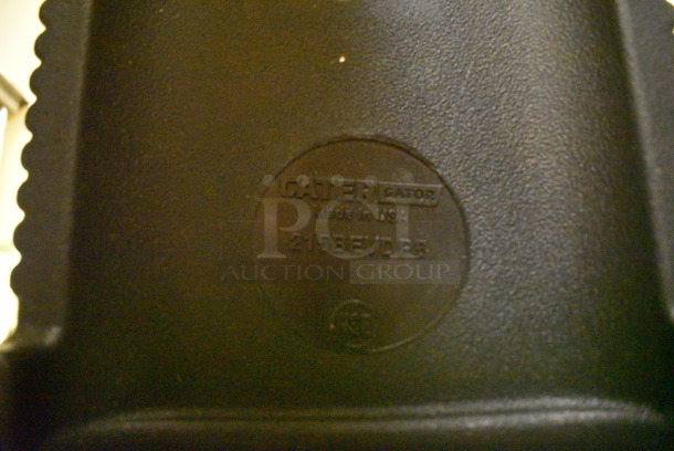 Cater Gator Model 215BEVDP5 Black Poly Insulated Beverage Holder Dispenser. 10x17x26. (dishwasher area) - Image 7 of 7