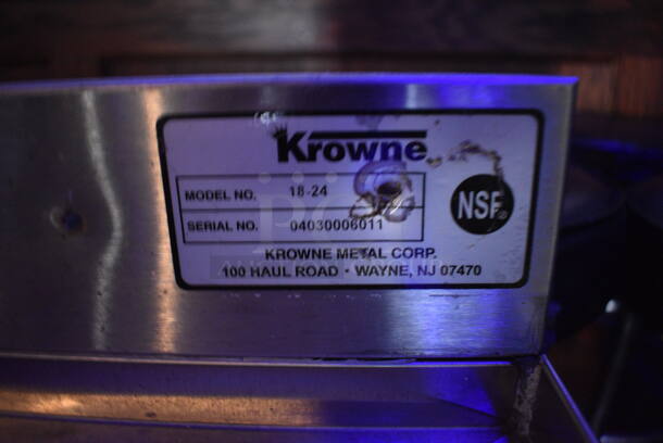 Krowne Model 18-24 Stainless Steel Commercial Ice Bin. 24x18.5x33. (bar) - Image 5 of 6